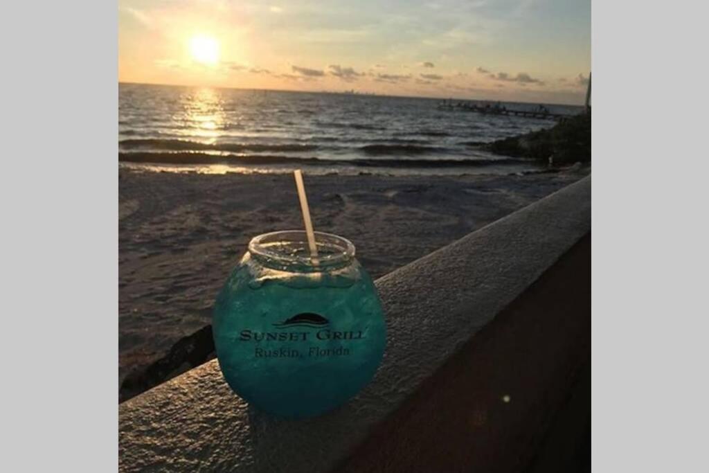 Riverview, Studio 507, Beach Steps Away!+Pool+Wifi รัสกิน ภายนอก รูปภาพ